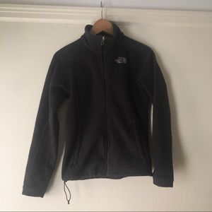 North Face Charcoal Fleece full zip Jacket XS $99
